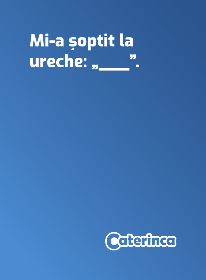 Carte albastră Caterinca