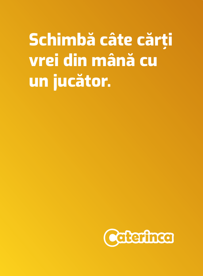 Carte galbenă Caterinca